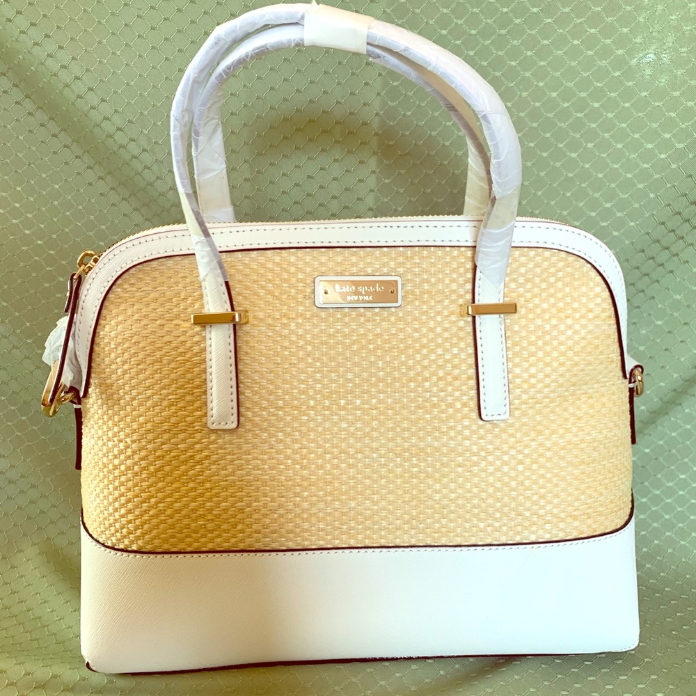 Kate Spade Cedar Street Straw Handbag